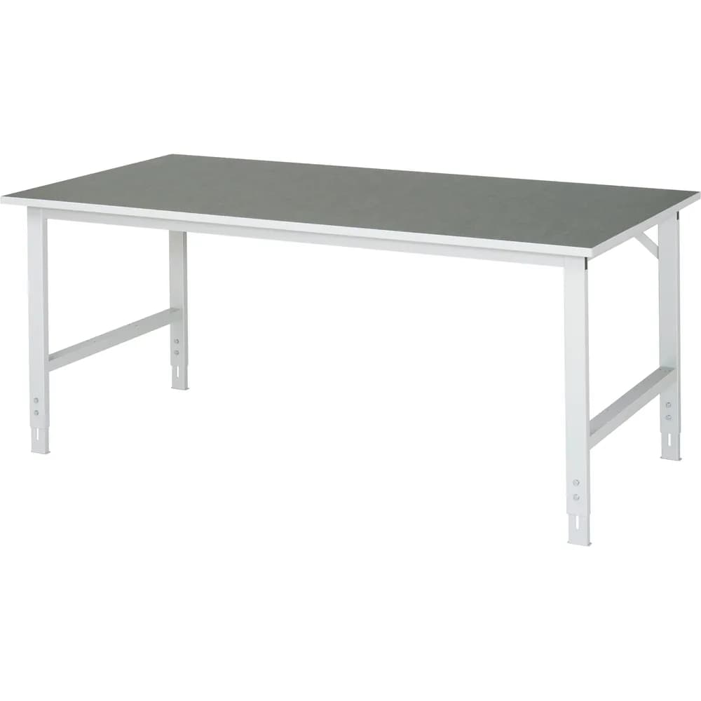 RAU. - Arbeitstisch Tom, Linoleumplatte 2000 x 1000mm