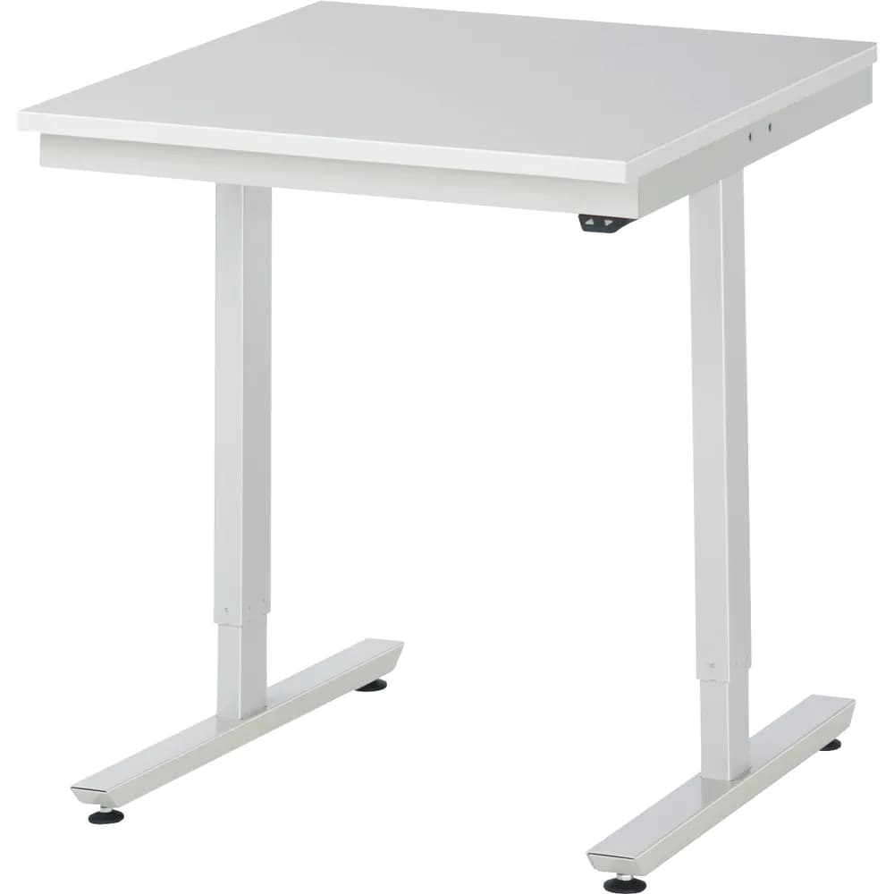 RAU. - Arbeitstisch adlatus 150, EGB-Melaminplatte 750 x 800mm