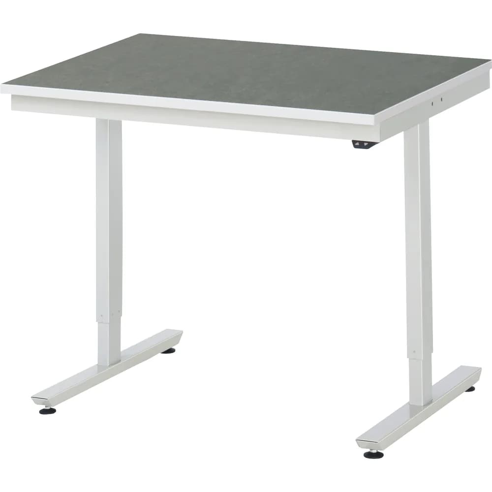 RAU. - Arbeitstisch adlatus 150, Linoleumplatte 1000 x 800mm