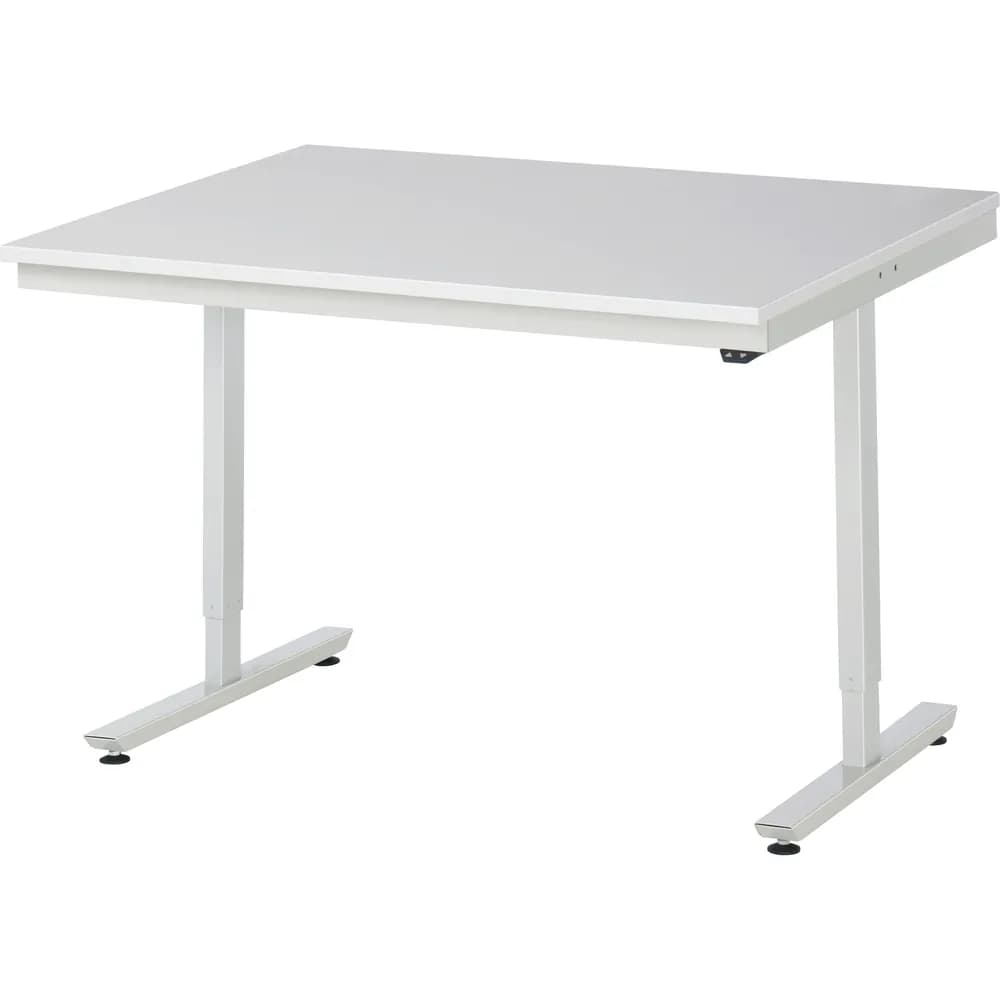 RAU. - Arbeitstisch adlatus 150, EGB-Melaminplatte 1250 x 1000mm