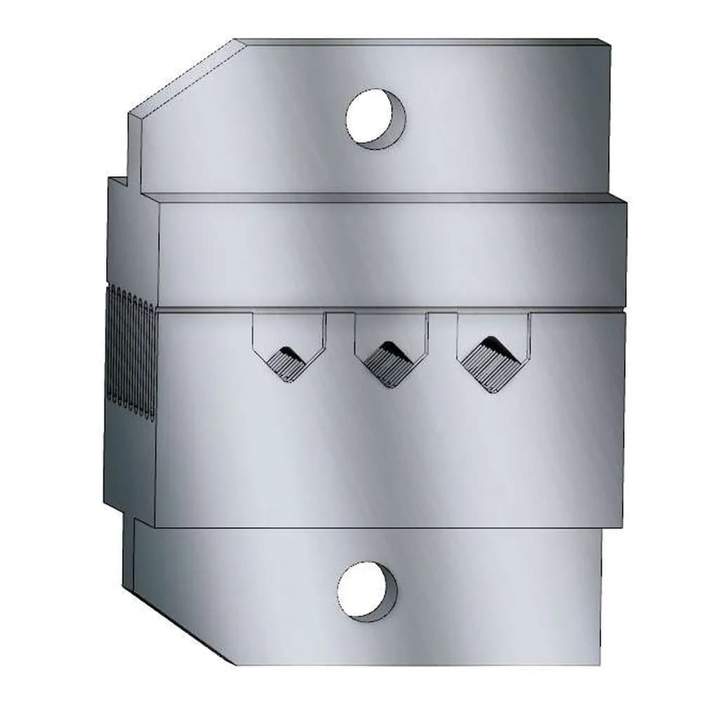 RENNSTEIG - Spezial-Crimpeinsatz für Aderendhülsen, max. Crimp-Länge 20 mm, 2,5 mm² / 4,0 mm² / 6,0 mm², Systemmaß 22 mm