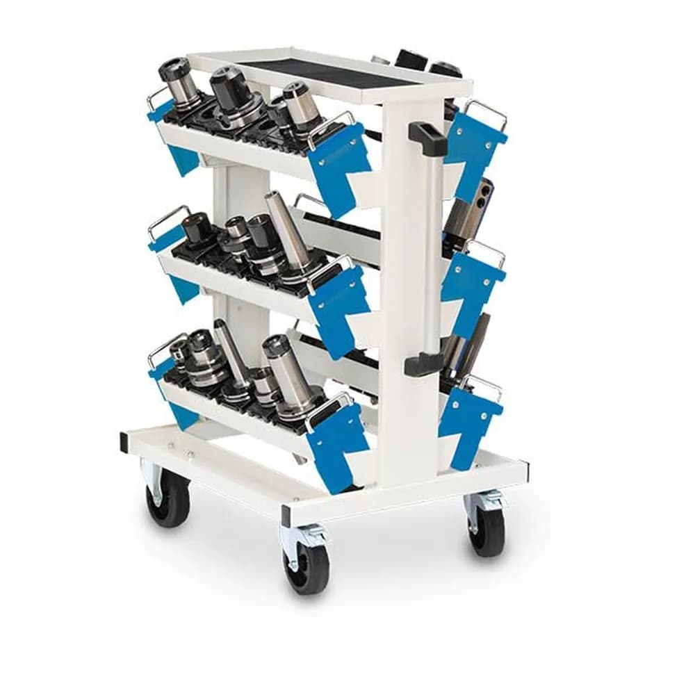 bedrunka+hirth - CNC-Transportwagen, 6 x Werkzeugaufnahmeträger 600 (WAT)