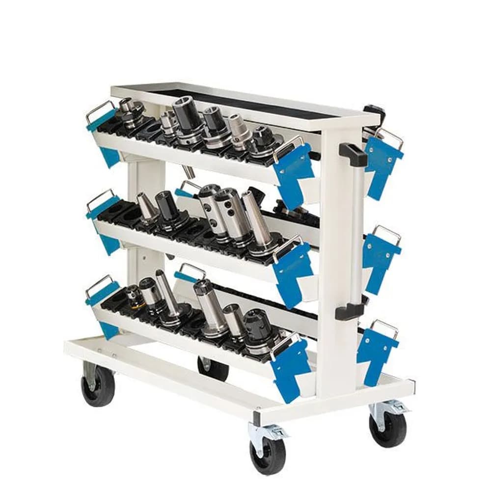 bedrunka+hirth - CNC-Transportwagen, 6 x Werkzeugaufnahmeträger 900 (WAT)