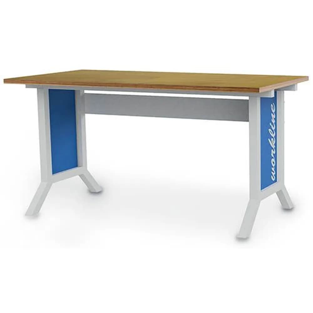 bedrunka+hirth - Workline-Arbeitstisch Breite 1500 mm, höhenverstellbar mit Kurbelfeststellung, Maße in mm (B x T x H): 1500 x 750 x 735 - 1100