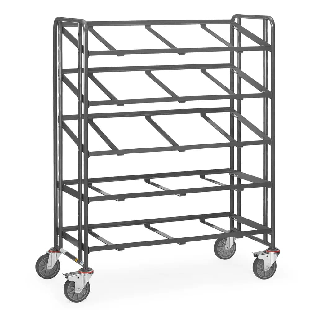fetra® - ESD-Eurokastenwagen 9383 - Rahmen offen, Tragkraft 300kg