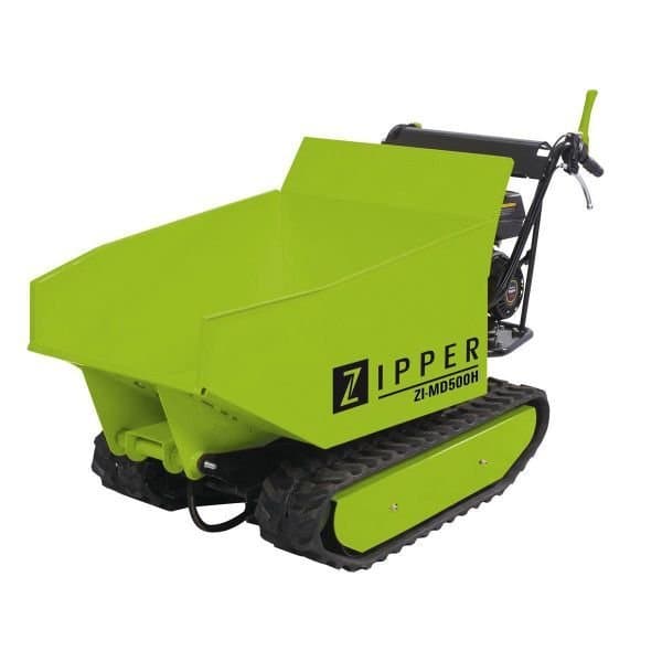 Zipper Miniraupendumper „ZI-MD500H“ – 500 kg Nutzlast, 196 ccm Hubraum