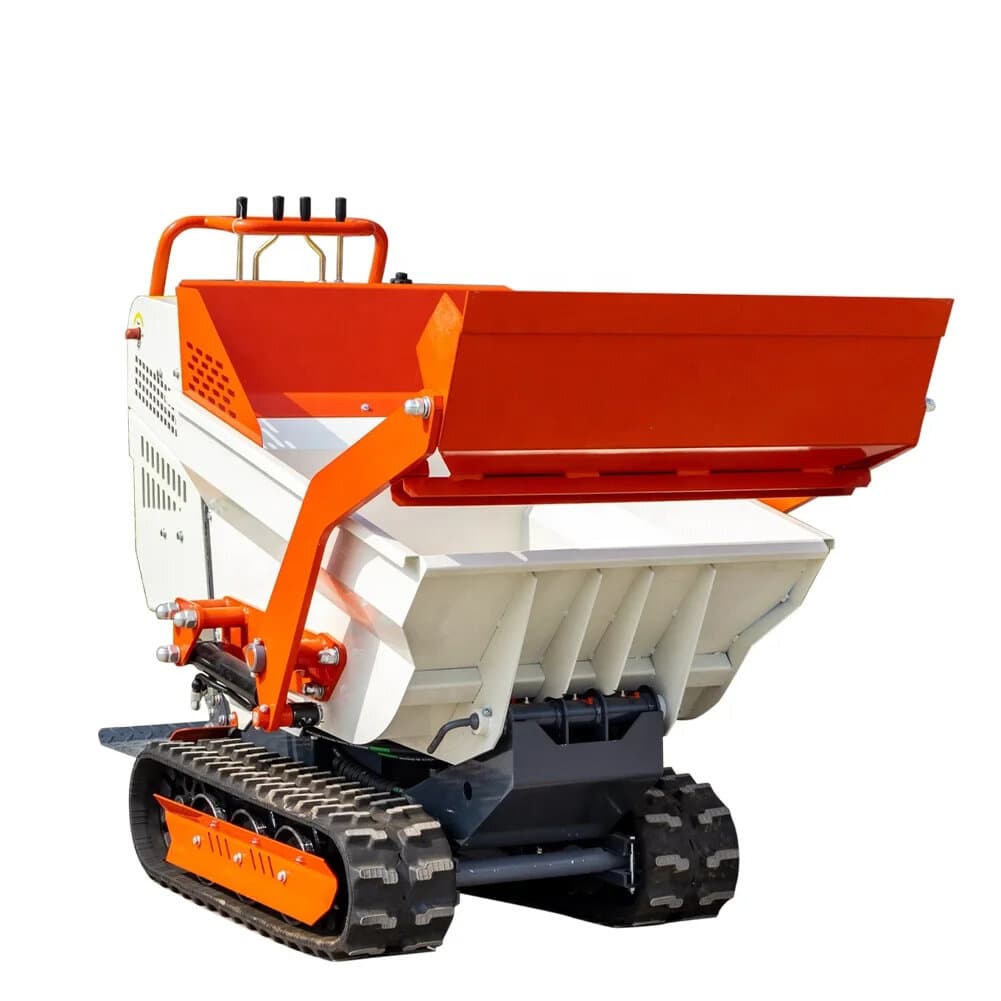Mini Raupendumper HT500 - Selbstladend, 600KG Betonmischer, Hochleistung