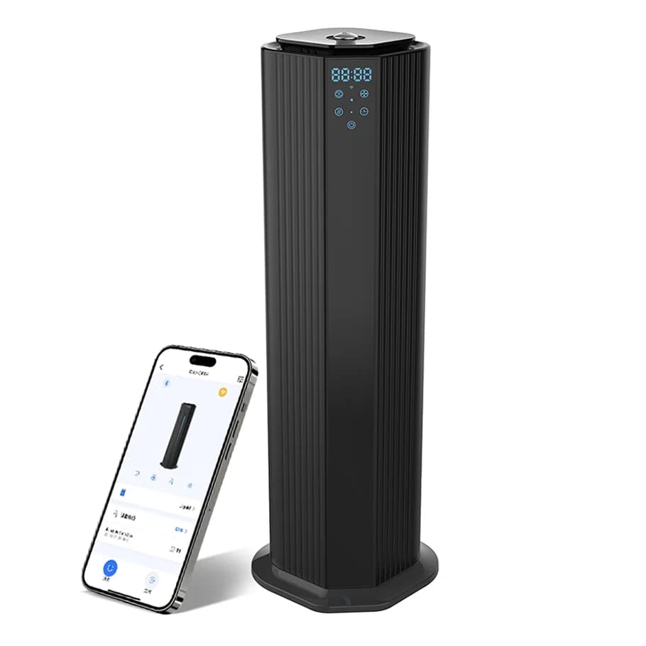 Diffuseur de Parfum Intelligent – Purificateur d'Air Bluetooth en Métal