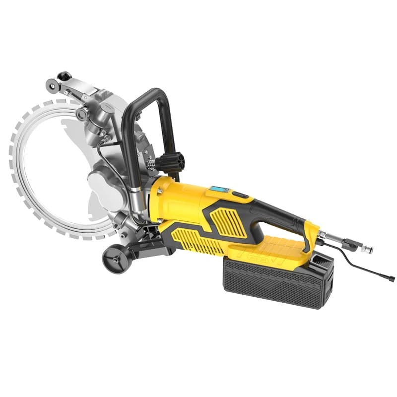Scie à anneau sans fil pour béton – 4000W, lame 400 mm, profondeur de coupe 290 mm
