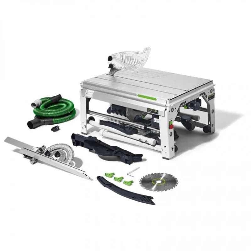 Scie Semi-Stationnaire FESTOOL PRECISIO CS 70 EBG – Coupe Longitudinale et Transversale jusqu’à 70 mm