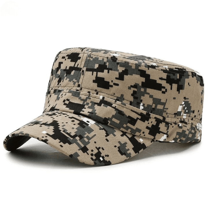 Casquette Militaire Camouflage de Guerre (Modèle: Désert)
