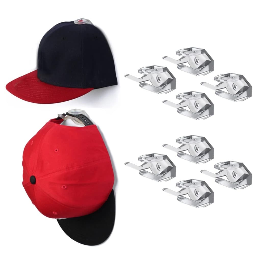 Range Casquette Mural (Modèle: Transparent 8 Pièces)