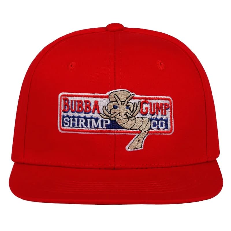 Casquette Bubba Gump Film Forrest Gump (Modèle: Rouge)