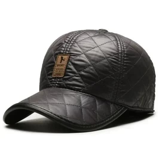 Casquette à Carreaux Cache Oreille (Modèle: Gris)