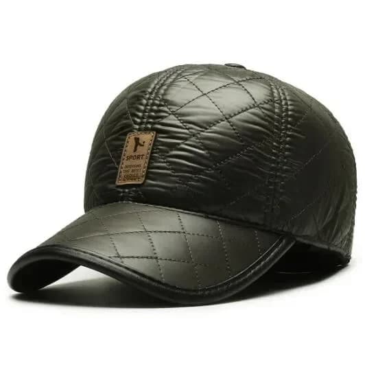 Casquette à Carreaux Cache Oreille (Modèle: Vert)