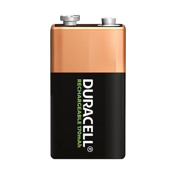 Duracell - Accus NiMH blister 9V DURACELL ULTRA 8.4V 170mAh