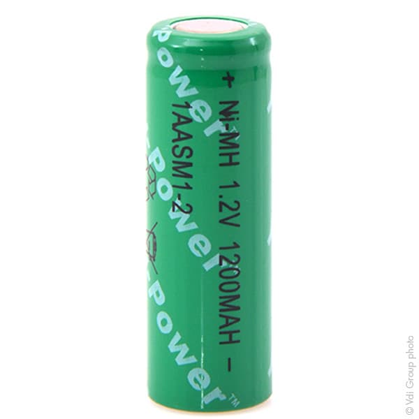Yuasa - Accus NiMH ls 4/5AA 1AASM1-2 1.2V 1200mAh FT