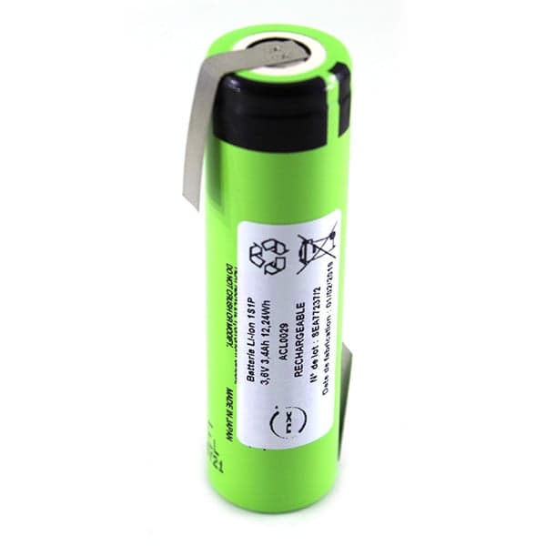 NX - Accus Lithium-Ion 1x 18650 1S1P ST1 3.6V 3500mAh HBL