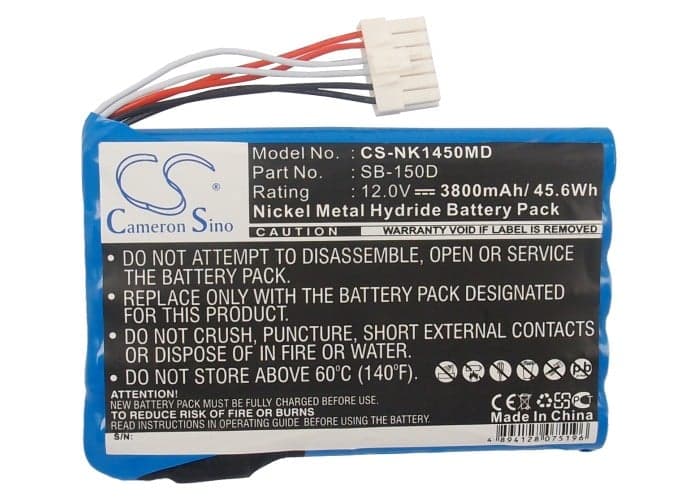 CS - Batterie médicale rechargeable Nihon Kohden X073 12V 3800mAh