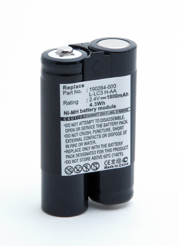 NX - Batterie MP3/MP4/Multimédia pour babyphone Logitech 2.4V 1800mAh