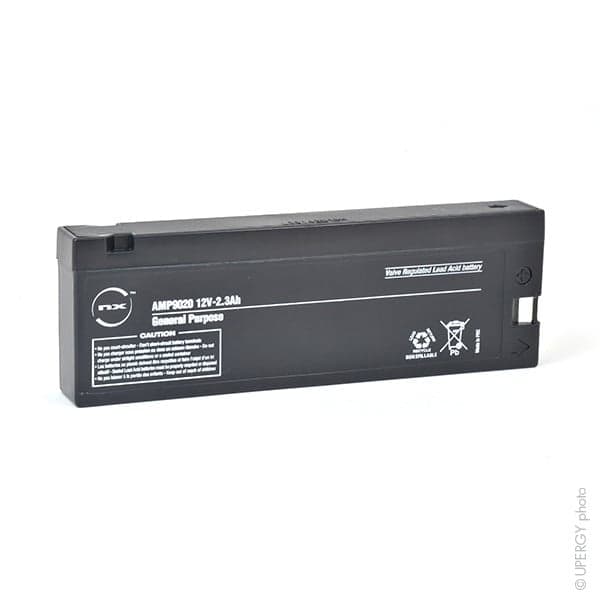 NX - Batterie plomb AGM NX 2.3-12 General Purpose 12V 2.3Ah F13