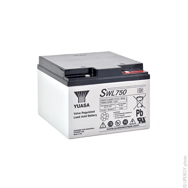 Yuasa - Batterie onduleur (UPS) YUASA SWL750 12V 25Ah M5-F