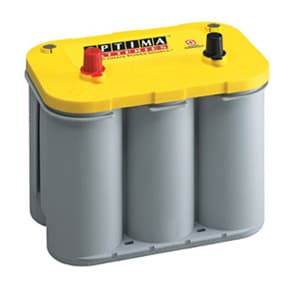 Optima - Batterie démarrage haute performance Optima YellowTop YT S 4.2 DUAL 12V 55Ah