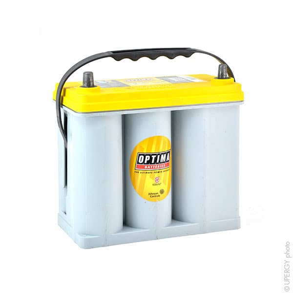 Optima - Batterie démarrage haute performance Optima YellowTop YT S 2.7J DUAL 12V 38Ah