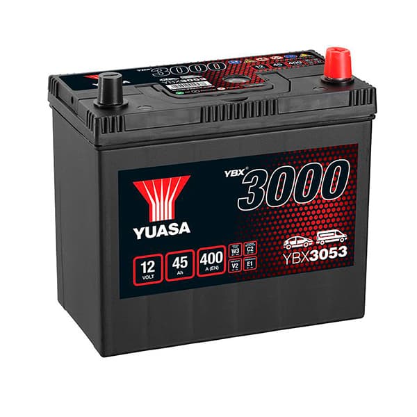 Yuasa - Batterie voiture Yuasa YBX3053 12V 45Ah 400A