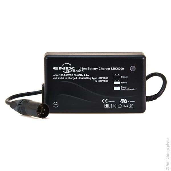 NX - Chargeur lithium-ion 4S 16.4V/3.5A 110-230V LBC6000