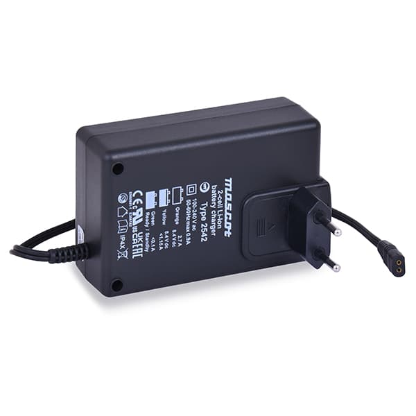 Mascot - Chargeur lithium-ion Mascot 2542LI 2S 8.4V/2.7A - Sortie 5.5x2.1mm - Adaptateur Type EU