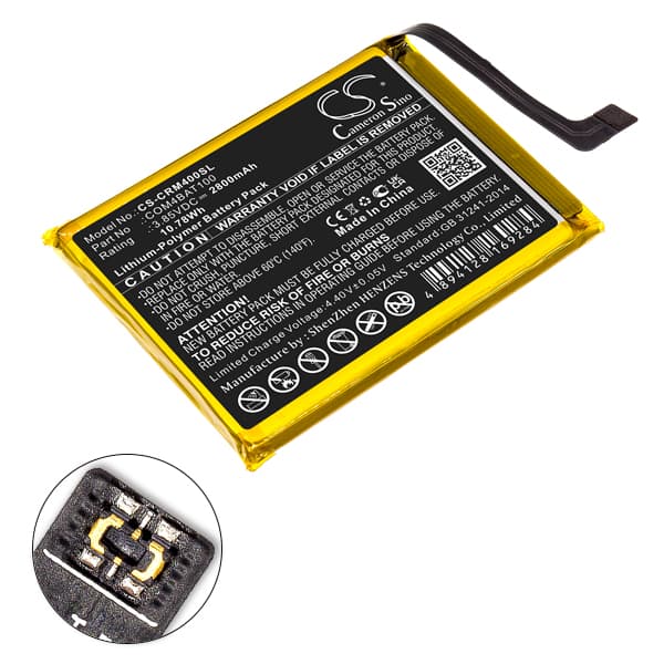 NX - Batterie téléphone, smartphone, GSM pour Crosscall 3.85V 2800mAh