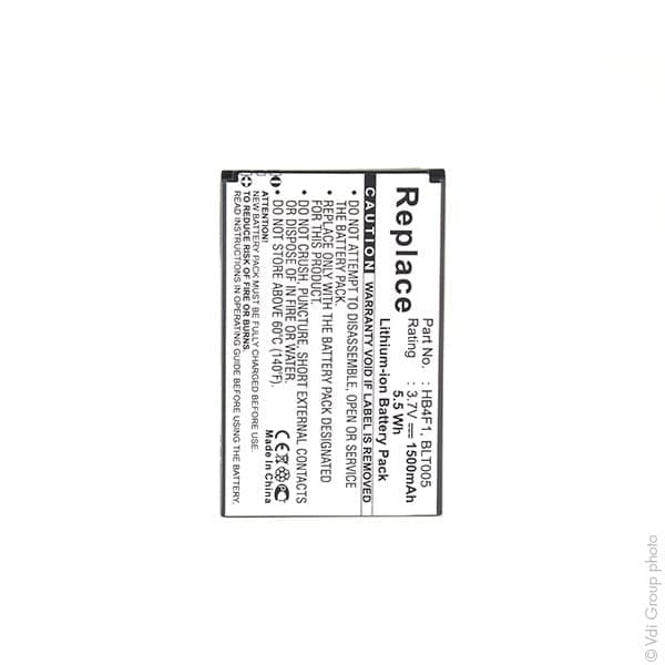 NX - Batterie téléphone, smartphone, GSM pour IBM Lenovo 3.7V 1200mAh