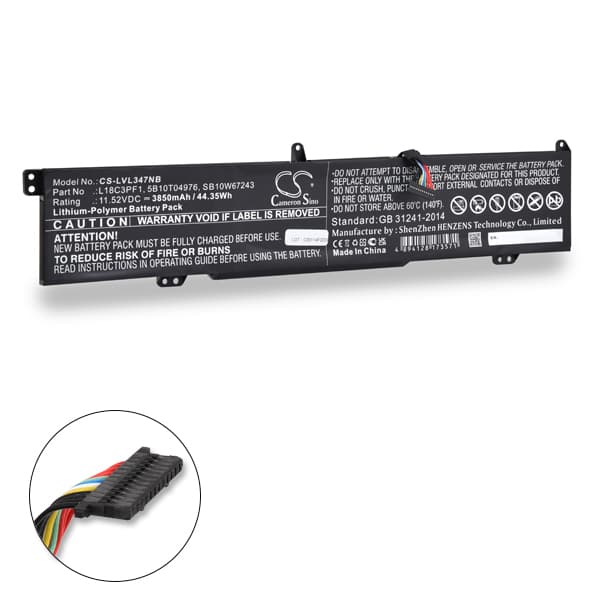 NX - Batterie ordinateur portable compatible Lenovo 11.52V 3850mAh