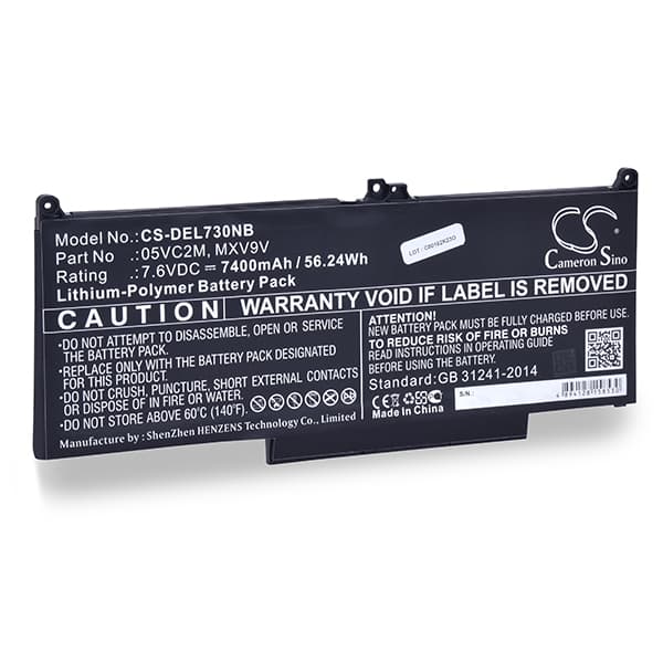 NX - Batterie ordinateur portable 7.6V 7400mAh