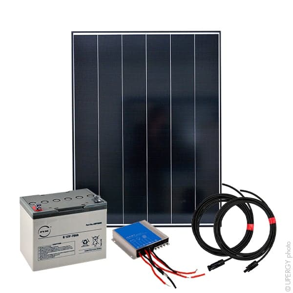 NX - Kit Solaire Autonome M 12V 150Wc (250Wh/jour en moyenne)