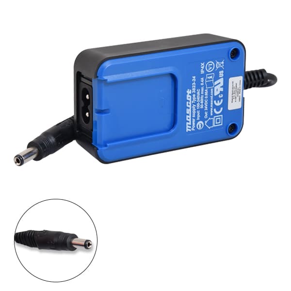 Mascot - Alimentation à découpage 24V/ 0.66A 230V Mascot 3823 - Sortir 5.5 x 2.1mm