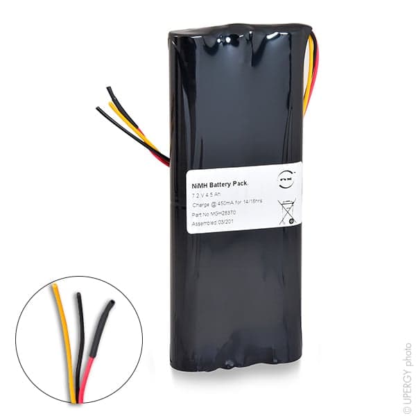 NX - Batterie NiMH 6x 4/3A HR 6S1P ST5 7.2V 4.5Ah Wire