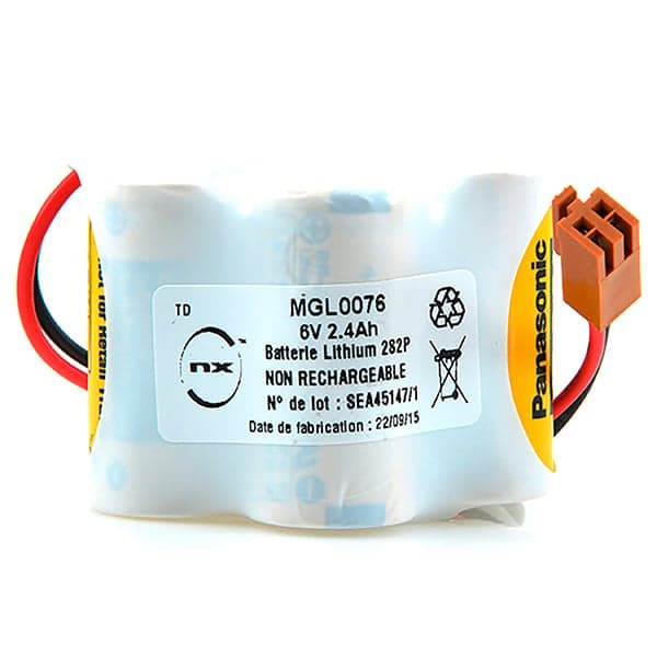 NX - Batterie automate 4x 2/3A BR 2S2P ST6 6V 2.4Ah JAE