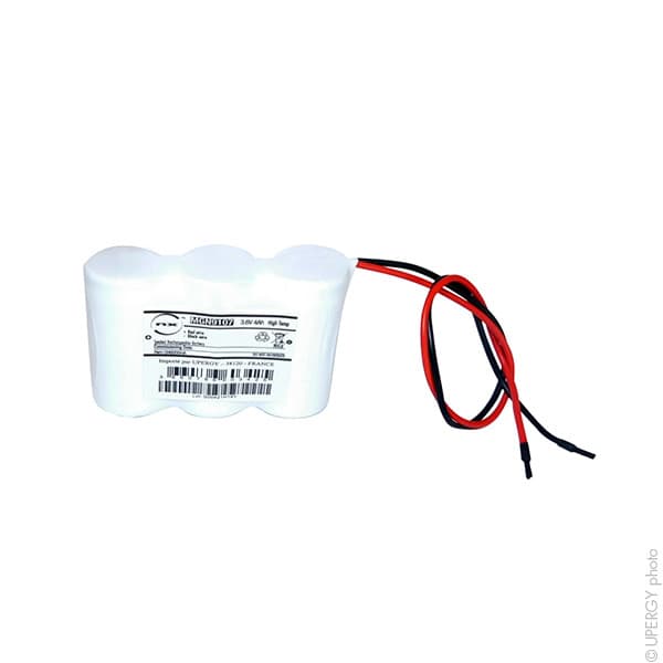NX - Batterie eclairage secours 3xD ST1 + Fils 300mm 3.6V 4Ah