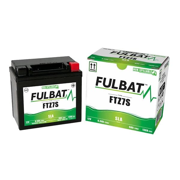 Fulbat - Batterie moto YTZ7S / FTZ7S 12V 6Ah