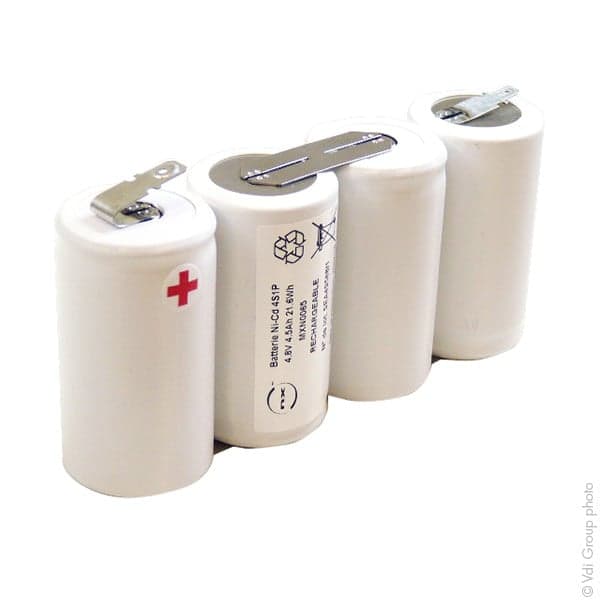 NX - Batterie eclairage secours 4x D HT 4S1P ST1 4.8V 4Ah FAST
