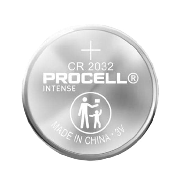 Procell - Pile bouton lithium blister CR2032 PROCELL INTENSE 3V 260mAh
