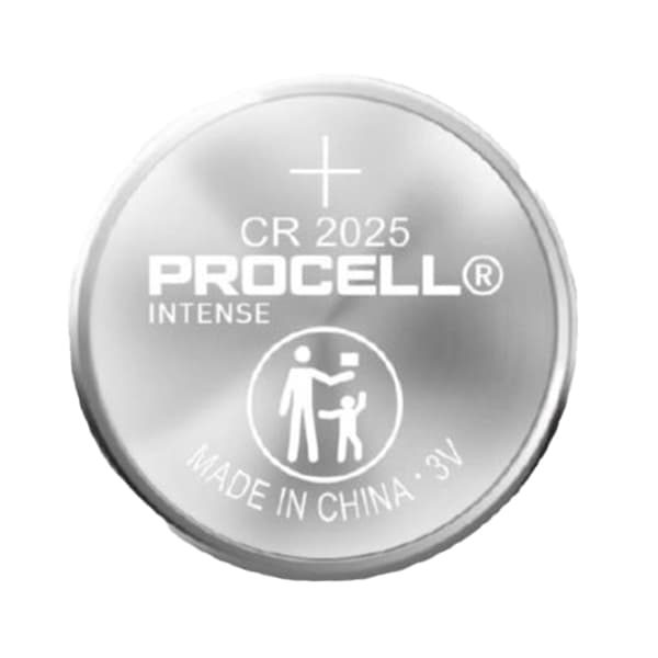 Procell - Pile bouton lithium blister CR2025 PROCELL INTENSE 3V 165mAh