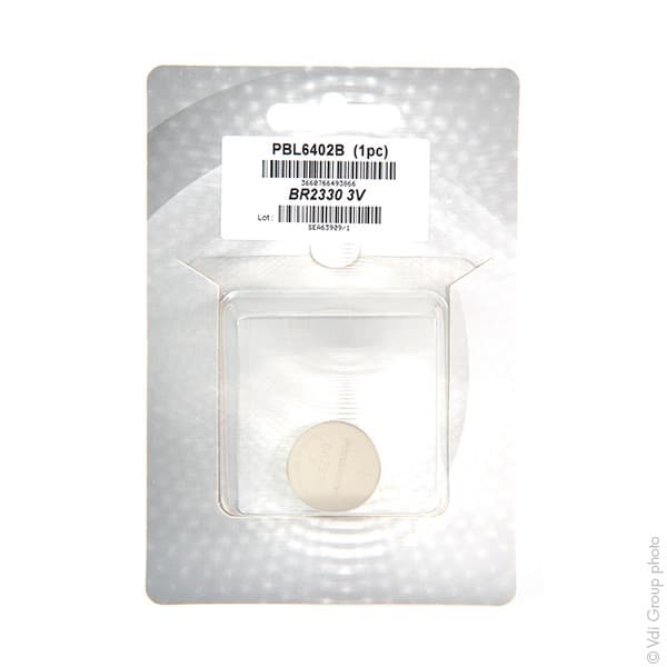 Panasonic - Pile bouton lithium blister BR2330/BN PANASONIC 3V 255mAh