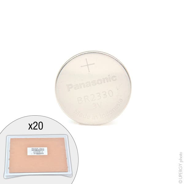 Panasonic - Pile bouton lithium BR2330/BN PANASONIC 3V 255mAh