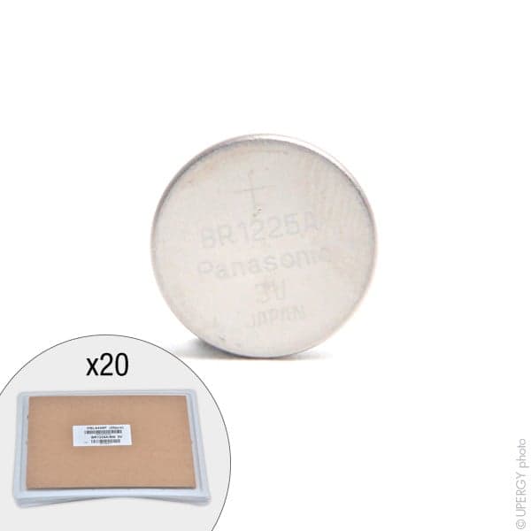 Panasonic - Pile bouton lithium BR1225A/BN PANASONIC 3V 48mAh