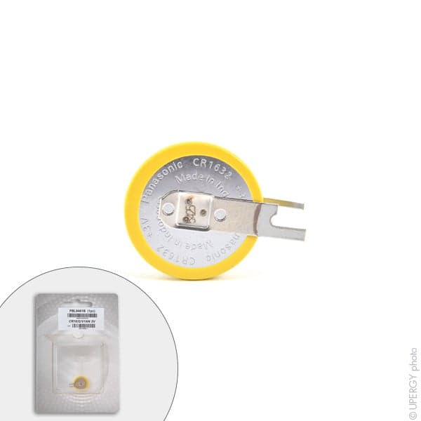 Panasonic - Pile bouton lithium blister CR1632/V1AN PANASONIC 3V 140mAh