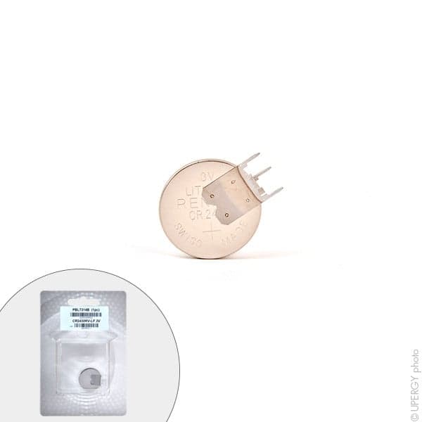 Renata / Swatch Group - Pile bouton lithium blister CR2430RV-LF RENATA 3V 285mAh