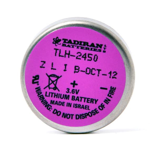 Tadiran - Pile lithium TLH-2450 with disc 3.6V 550mAh P2